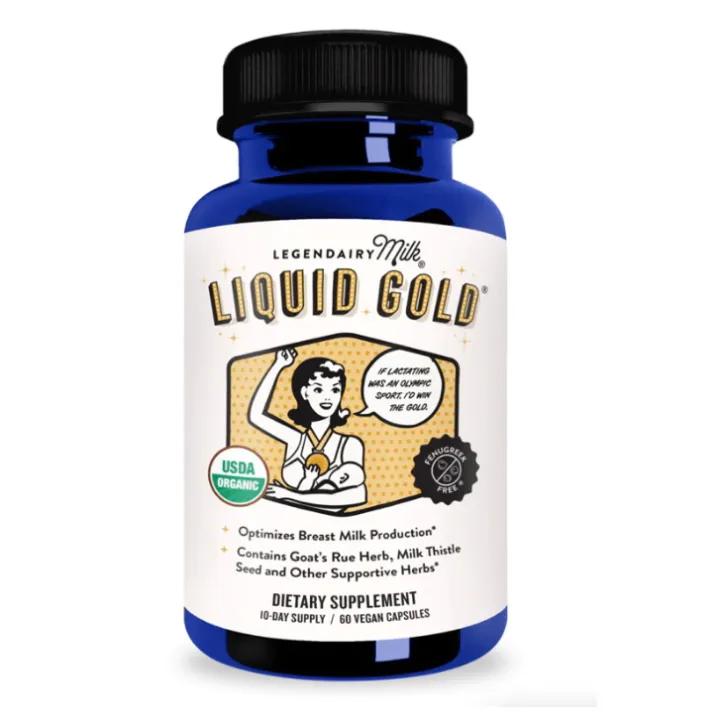 VIÊN UỐNG LỢI SỮA LEGENDAIRY MILK LIQUID GOLD CHO MẸ SAU SINH VÀ CHO CON BÚ (60 VIÊN) - NUNA SHOP