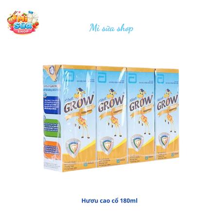 Lốc Sữa bột phan sẵn HƯƠU CAO CỔ ABBOTT GROW gold 180ml