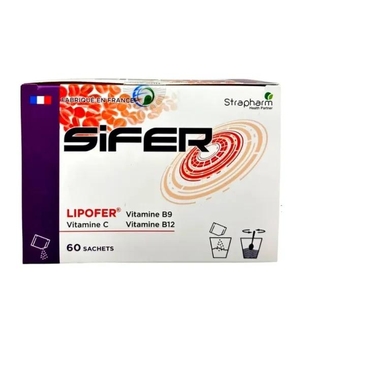 Cốm Sifer Bổ Sung Sắt, Vitamin Hỗ Trợ Giảm Nguy Cơ Thiếu Máu Do Thiếu Sắt - Hộp 60 Gói