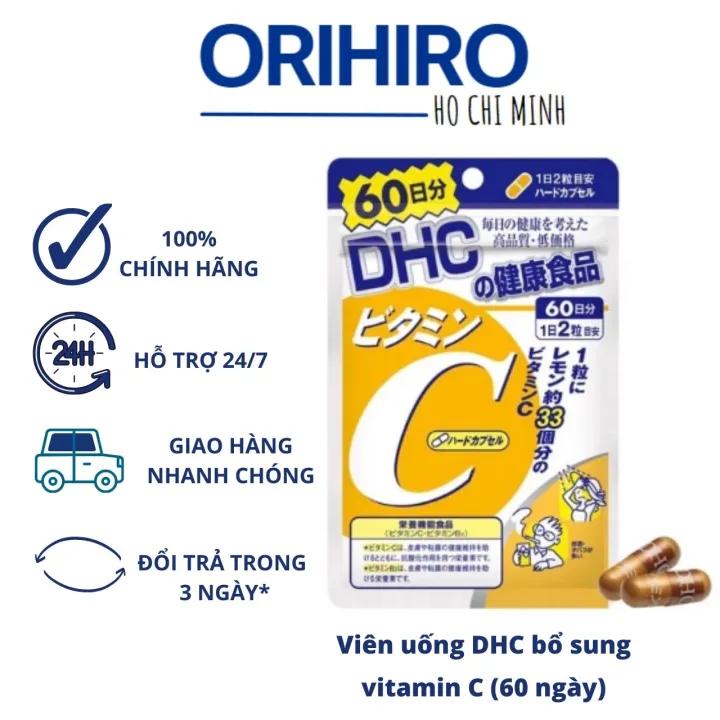 Viên uống DHC bổ sung vitamin C (60 ngày)