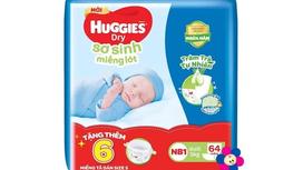 Bỉm Huggies Newborn – Lựa chọn dịu nhẹ cho làn da non nớt của bé yêu