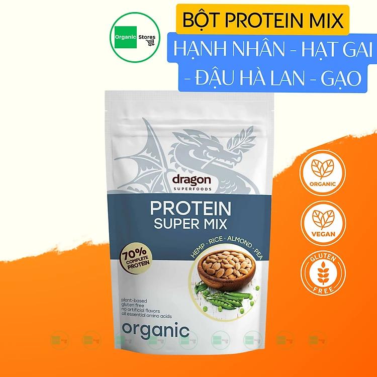 Bột Protein thực vật hữu cơ 500gr - Dragon Superfoods