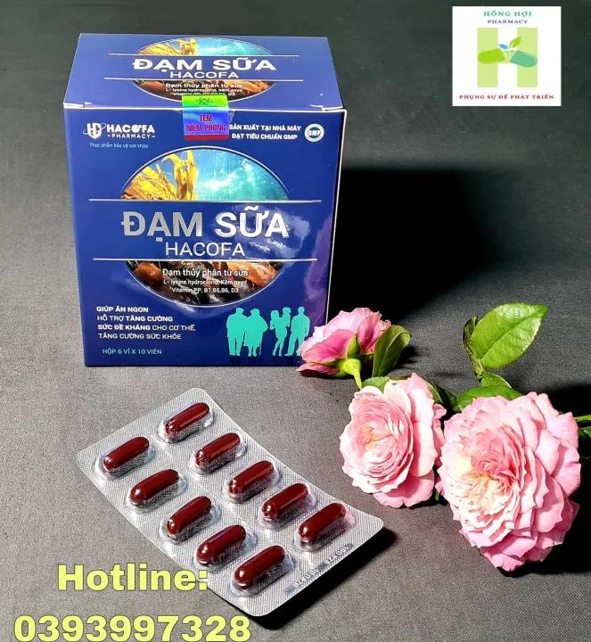 ĐẠM SỮA HaCoFa bổ sung protein, lysine, kẽm và các Vitamin