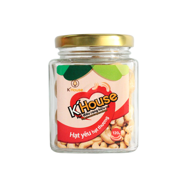 K'House Organic Roasted Cashews