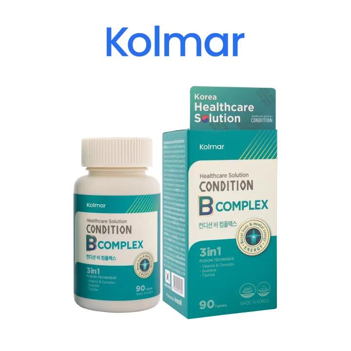 Viên Uống Bổ Sung Năng Lượng Vitamin Nhóm B CONDITION B COMPLEX (Hộp 90 Viên)