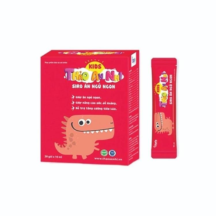 THẢO AN NHI SIRO ĂN NGỦ NGON (Hộp 20 gói x 10 ml)