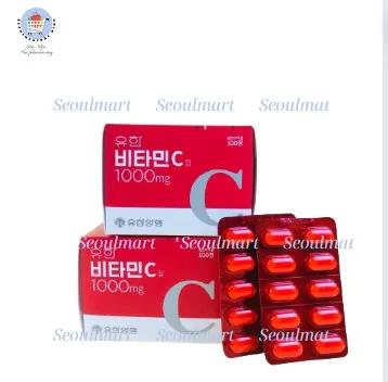 Viên uống Bổ Sung Vitamin C 1000mg YUHAN Hàn Quốc _Seoulmart
