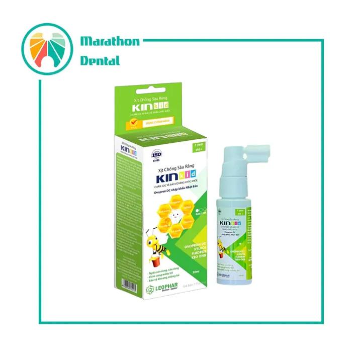 Chai xịt chống sâu răng Kin Kid 30ml I Marathon Dental