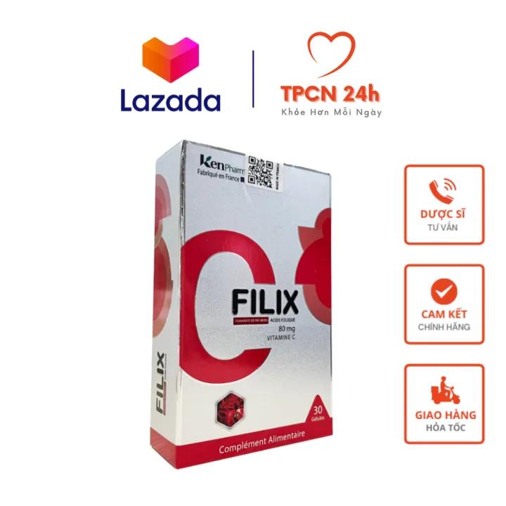 Filix - Bổ sung sắt hữu cơ nhập khẩu Pháp