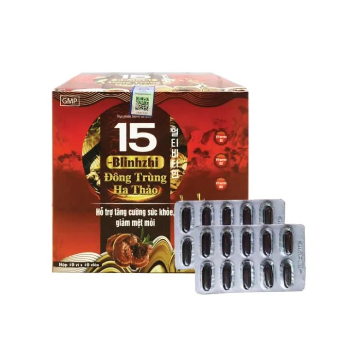Multivitamin B15- Giúp tăng cường sức đề kháng, giảm mệt mỏi - Bổ sung vitamin B và khoáng chất cho cơ thể -Hộp 100v