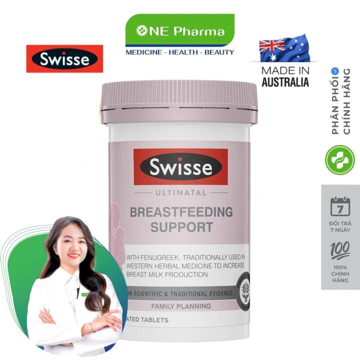Viên uống lợi sữa Swisse Ultinatal Breastfeeding Support 90 Viên