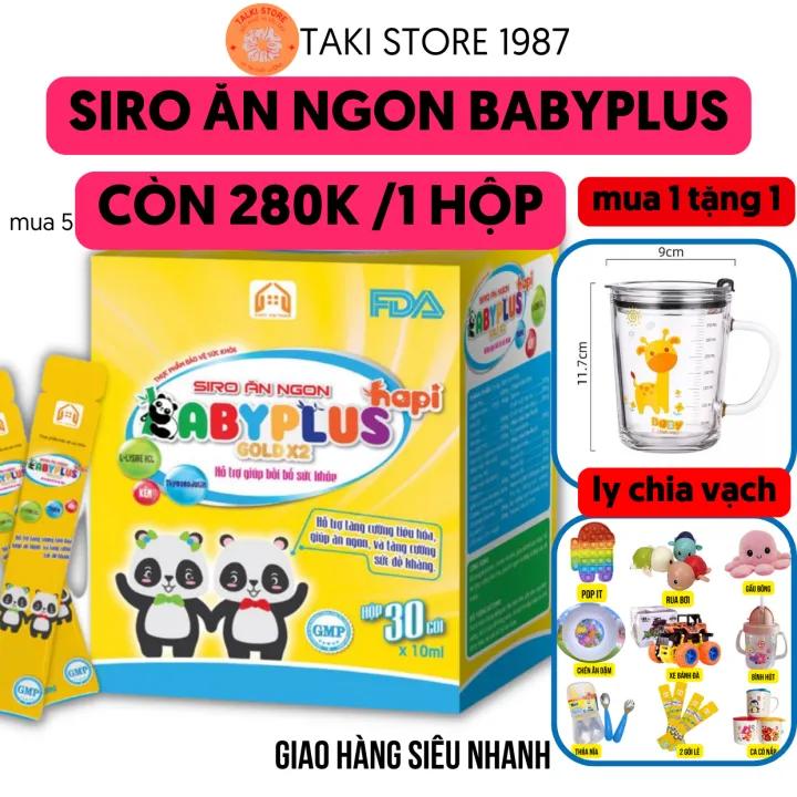 SIRO ĂN NGON BABYPLUS (BABY PLUS ) GIÚP BÉ ĂN NGON, HẤP THỤ TỐT, TĂNG CÂN TỰ NHIÊN, HẾT TÁO BÓN, TĂNG SỨC ĐỀ KHÁNG