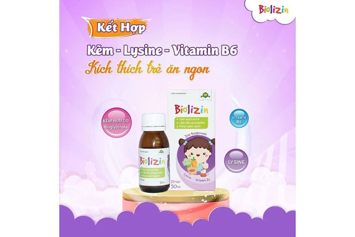 Tìm hiểu về kẽm Biolizin