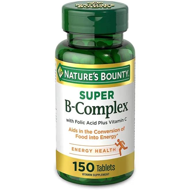 Viên Bổ Sung Vitamin B Tổng Hợp Super B-Complex 150 Viên hãng mỹ