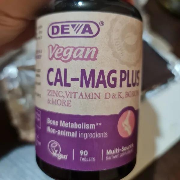 Vegan - Viên bổ sung CANXI - Magie - Kẽm hãng DEVA Thuần Chay
