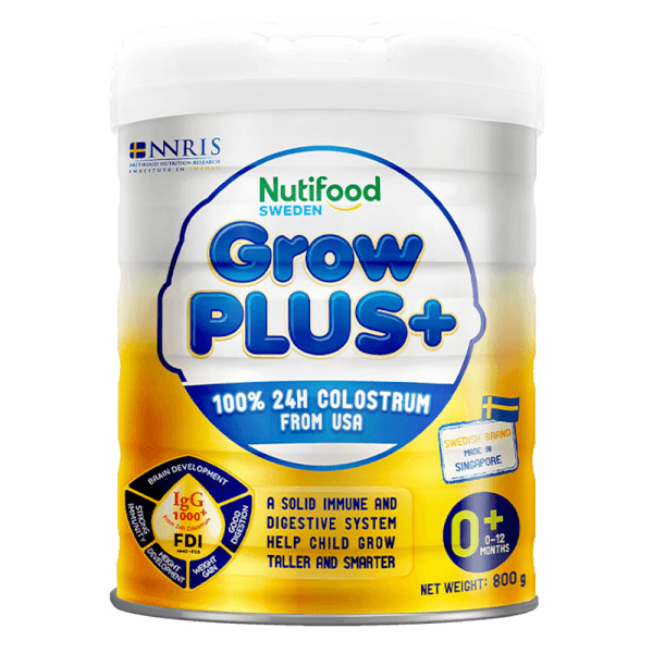 Sữa GrowPLUS+ Sữa non Vàng 800g (0-12 tháng)