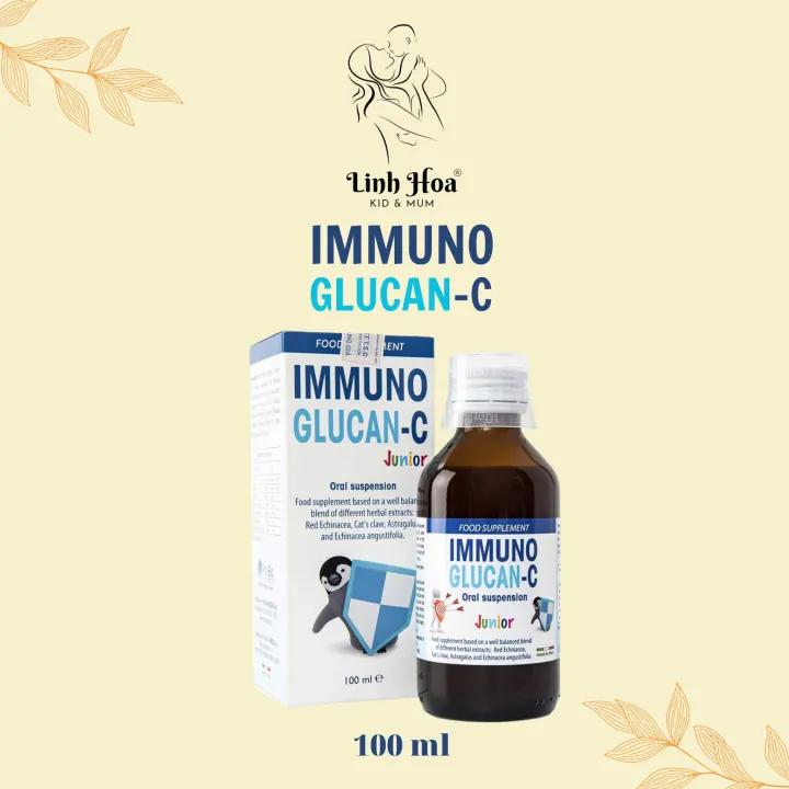 Immuno Glucan-C - Siro tăng đề kháng cho bé (lọ 100 ml)