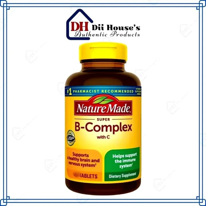 Nature Made B Complete with C 460 viên - Viên Uống Bổ Sung Vitamin B