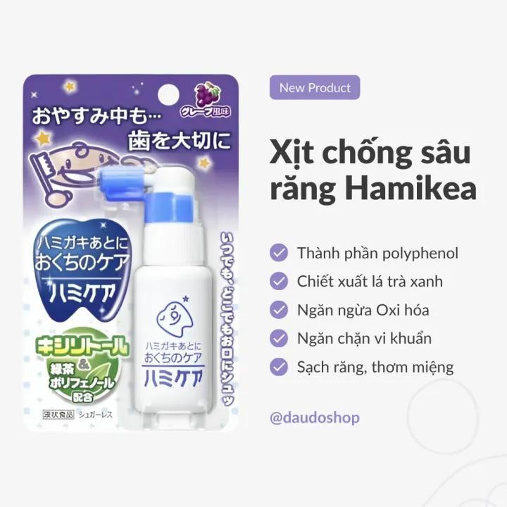 Xịt chống sâu răng Hamikea 25g - Hàng nội địa Nhật