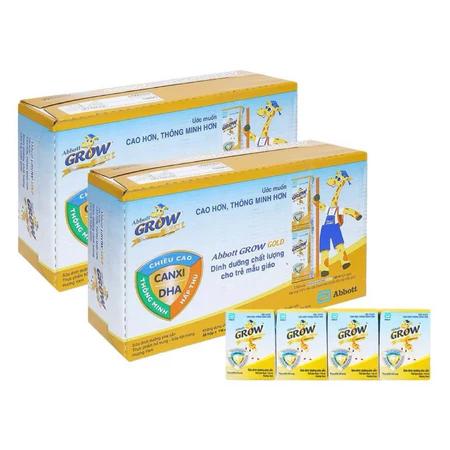 Thùng 48 hộp 110ml sữa Abbott Grow hươu cao cổ hương vani