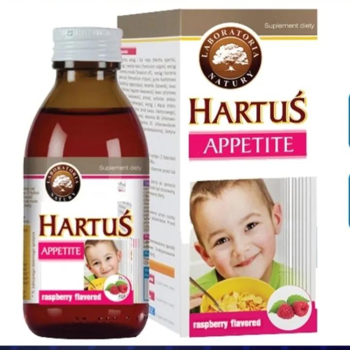 siro ăn ngon cho bé Hartus Appetite,cải thiện chứng biếng ăn của trẻ,giúp trẻ tăng cân và phát triển ( lọ 150ml)