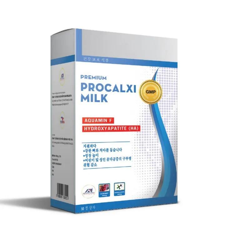 Premium Procalxi Milk - Canxi Sữa Non (Hộp 50 Viên) Bổ sung Canxi và Vitamin D3 tăng cường hấp thu Canxi