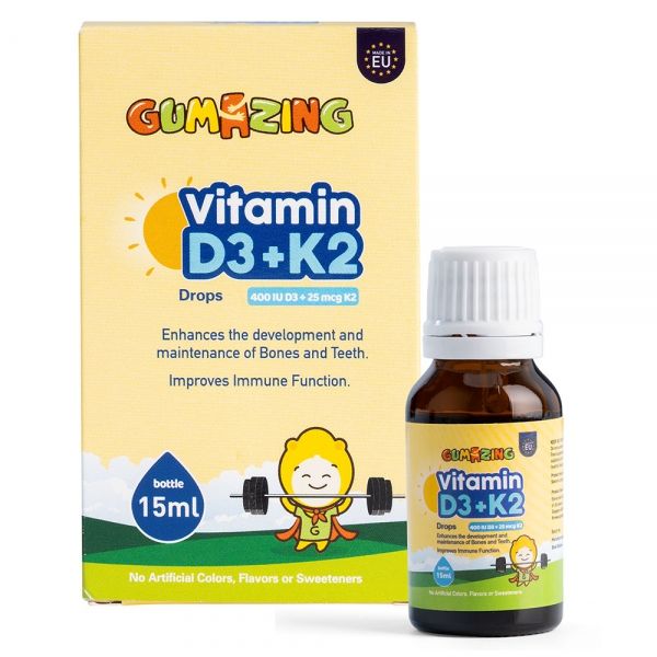 Thực phẩm bảo vệ sức khoẻ Gumazing Vitamin D3K2 Drops