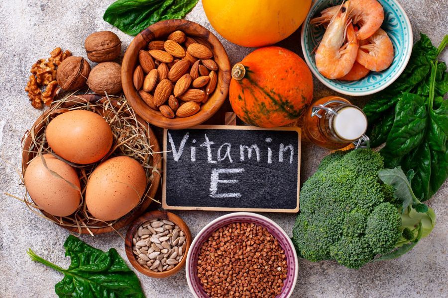 Thực phẩm bổ sung vitamin E