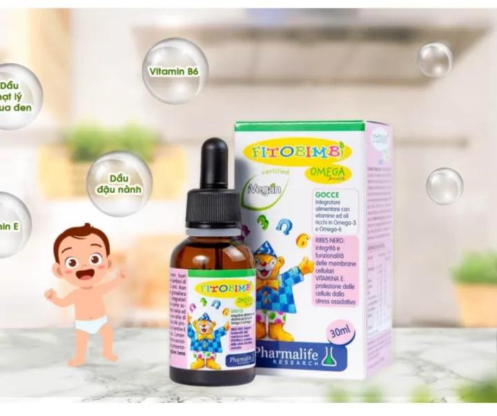 Fitobimbi Omega Junior (30ml) - Bổ Sung Omega Cho Bé, Giúp Bé Phát Triển Trí não, Thị Lực