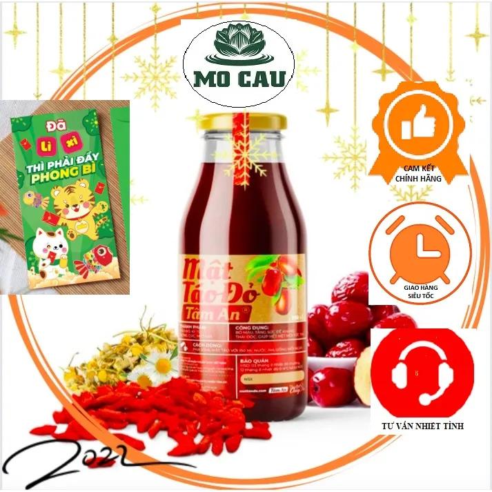 Mật táo đỏ bổ máu, mật táo Tâm An, lưu thông máu, cho người an chay 250ml