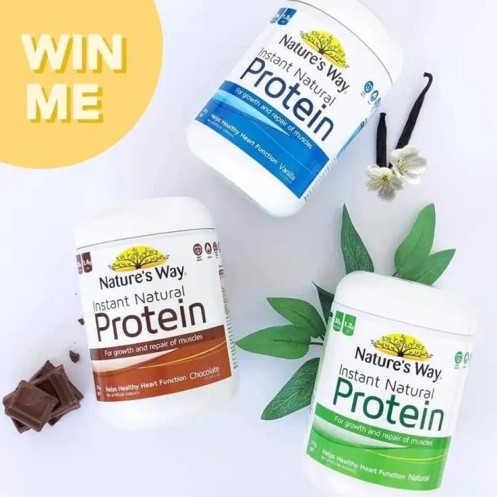 Bill Úc - Thực phẩm bổ sung Way Instant Natural Protein