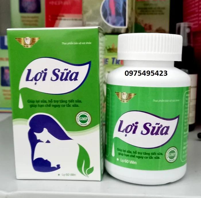 2 hộp Viên uống Lợi Sữa kingphar