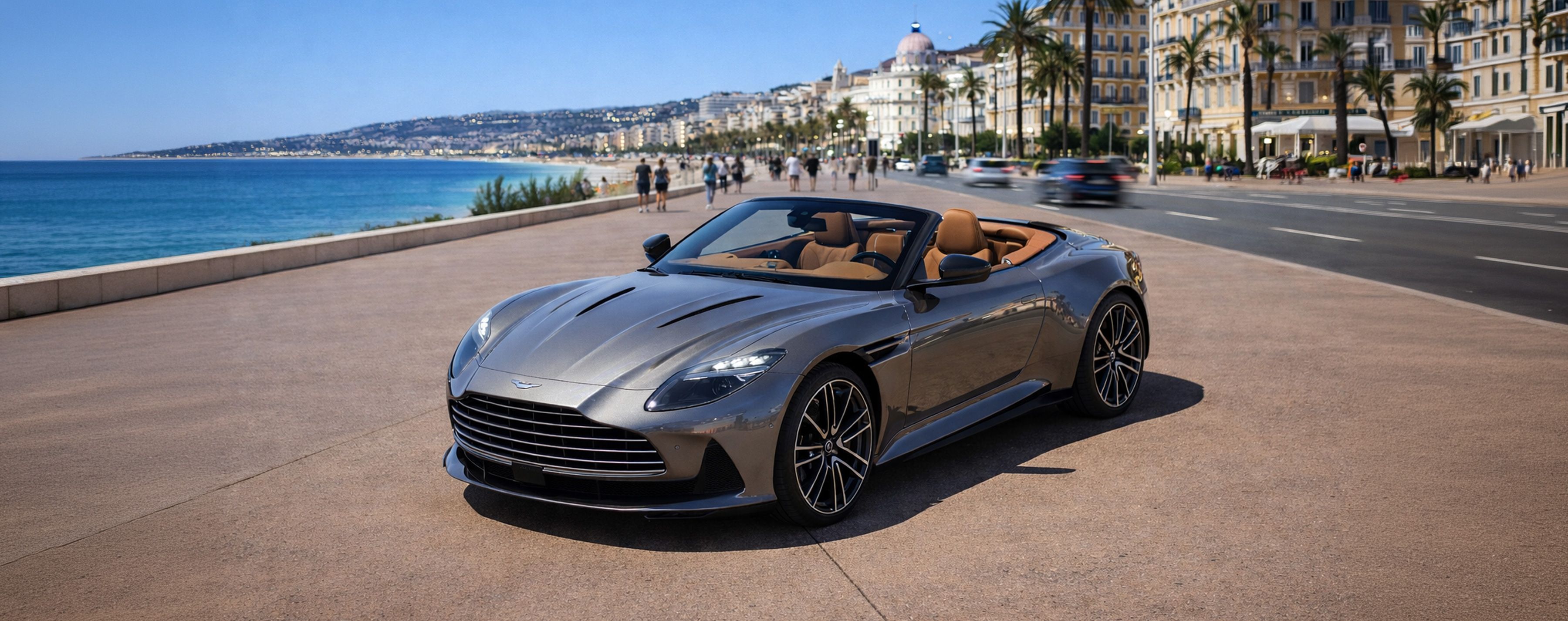 Noleggio Aston Martin a Nizza - Primerent è soluzione comoda e veloce per noleggiare un'Aston Martin a Nizza e in ФРАНЦИЯ. Basterà selezionare un modello dalla lista e richiedere un preventivo per guidare l’auto dei vostri sogni ogni volta che vorrete.