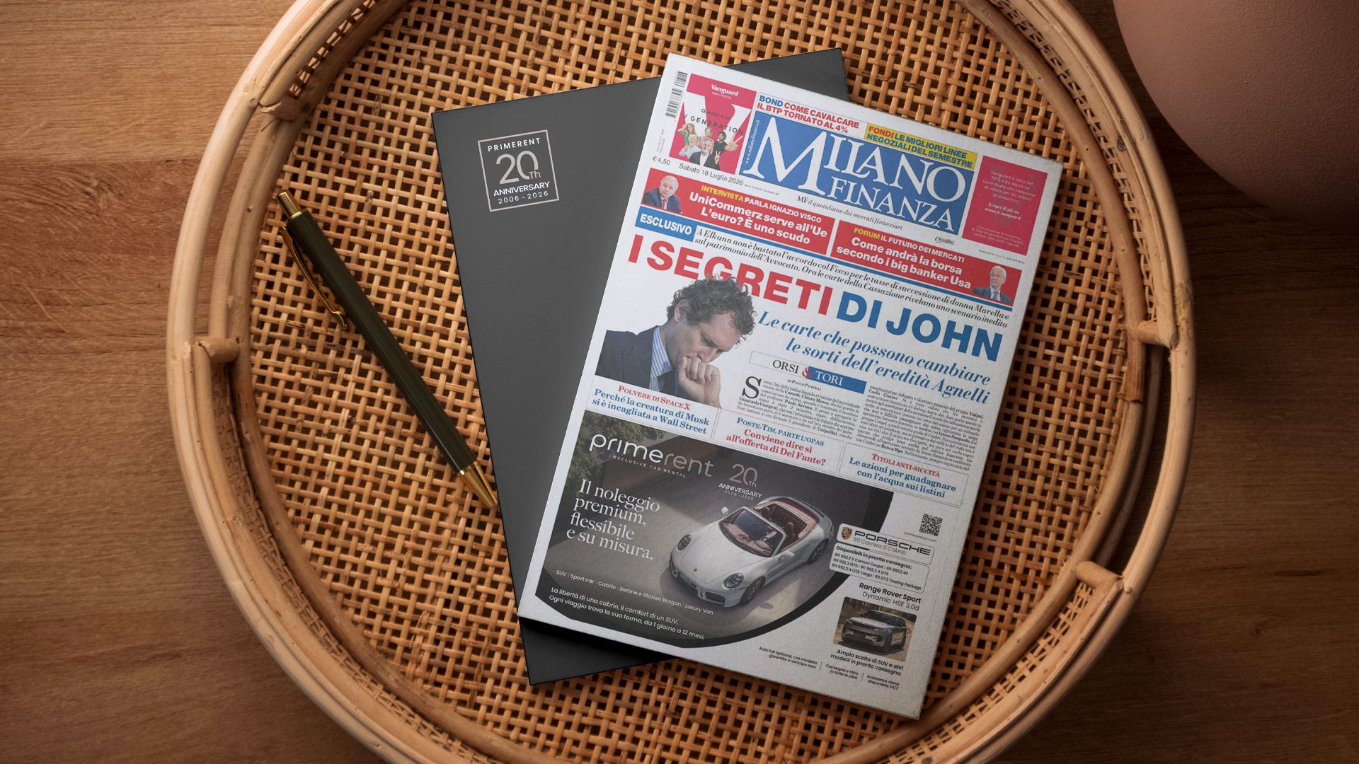 Primerent su Milano Finanza - Il noleggio premium raccontato attraverso flessibilità e libertà di scelta