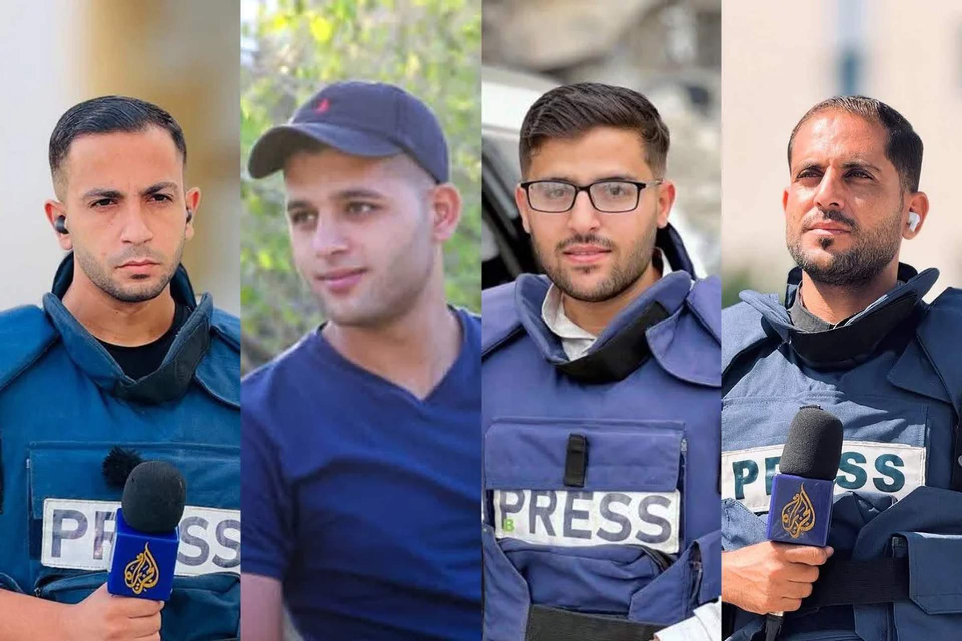 Anas al-Sharif, Al Jazeera Arabic correspondent, age 28. Killed in Israeli airstrike near Al-Shifa Hospital, Gaza, August 10, 2025.
