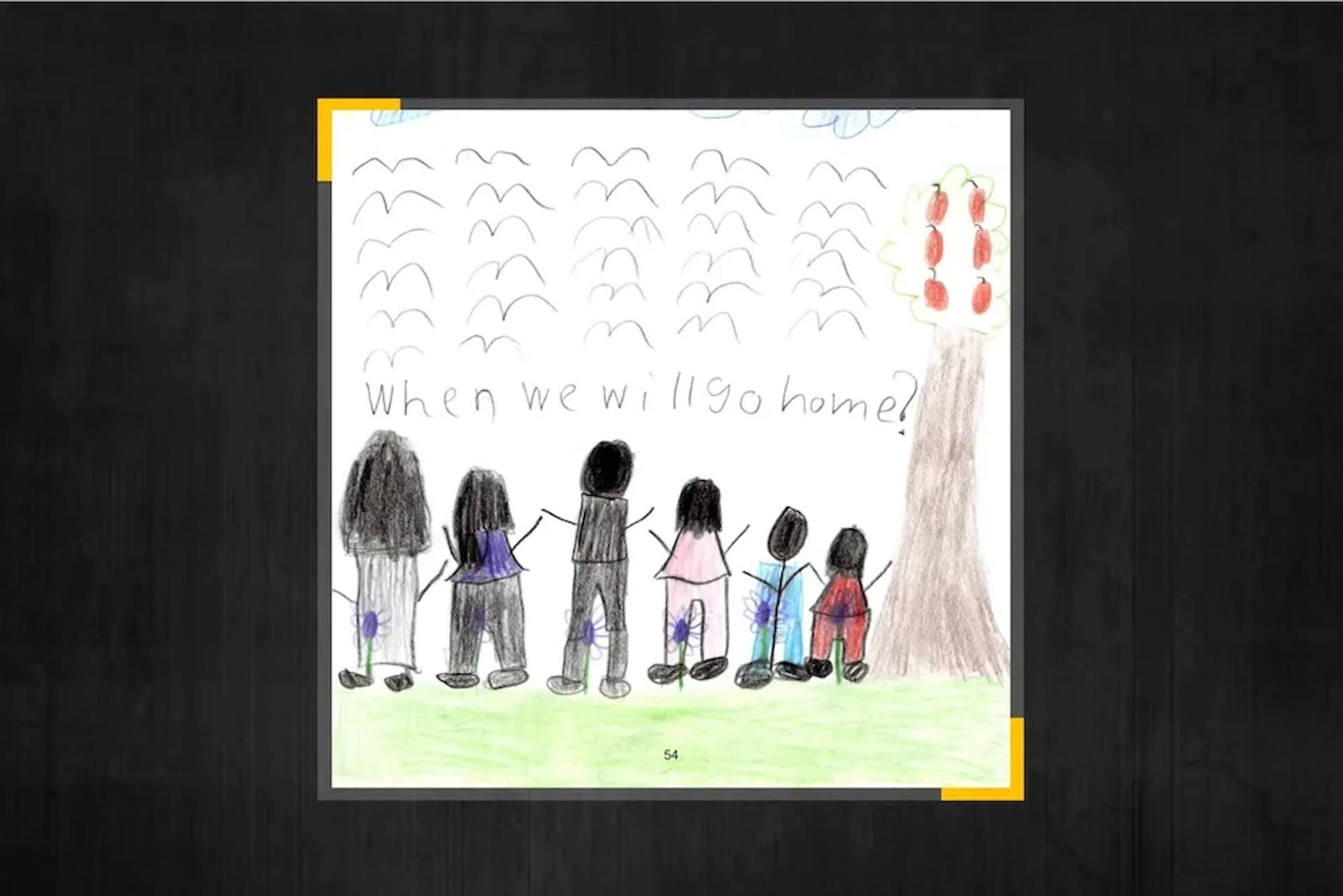 The El Gamal family during their prolonged detention at the South Texas Family Residential Center