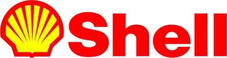 The Shell oil company logo.