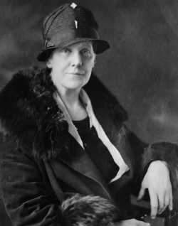 Anna Jarvis, founder of Mothers Day in the United States.