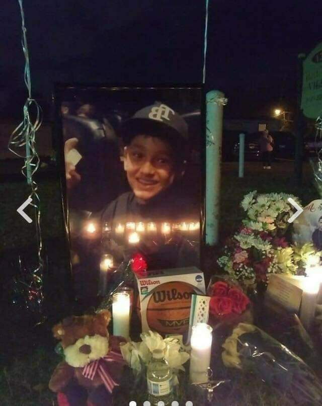 Community members gather in support of the Pinner family, Tampa FL