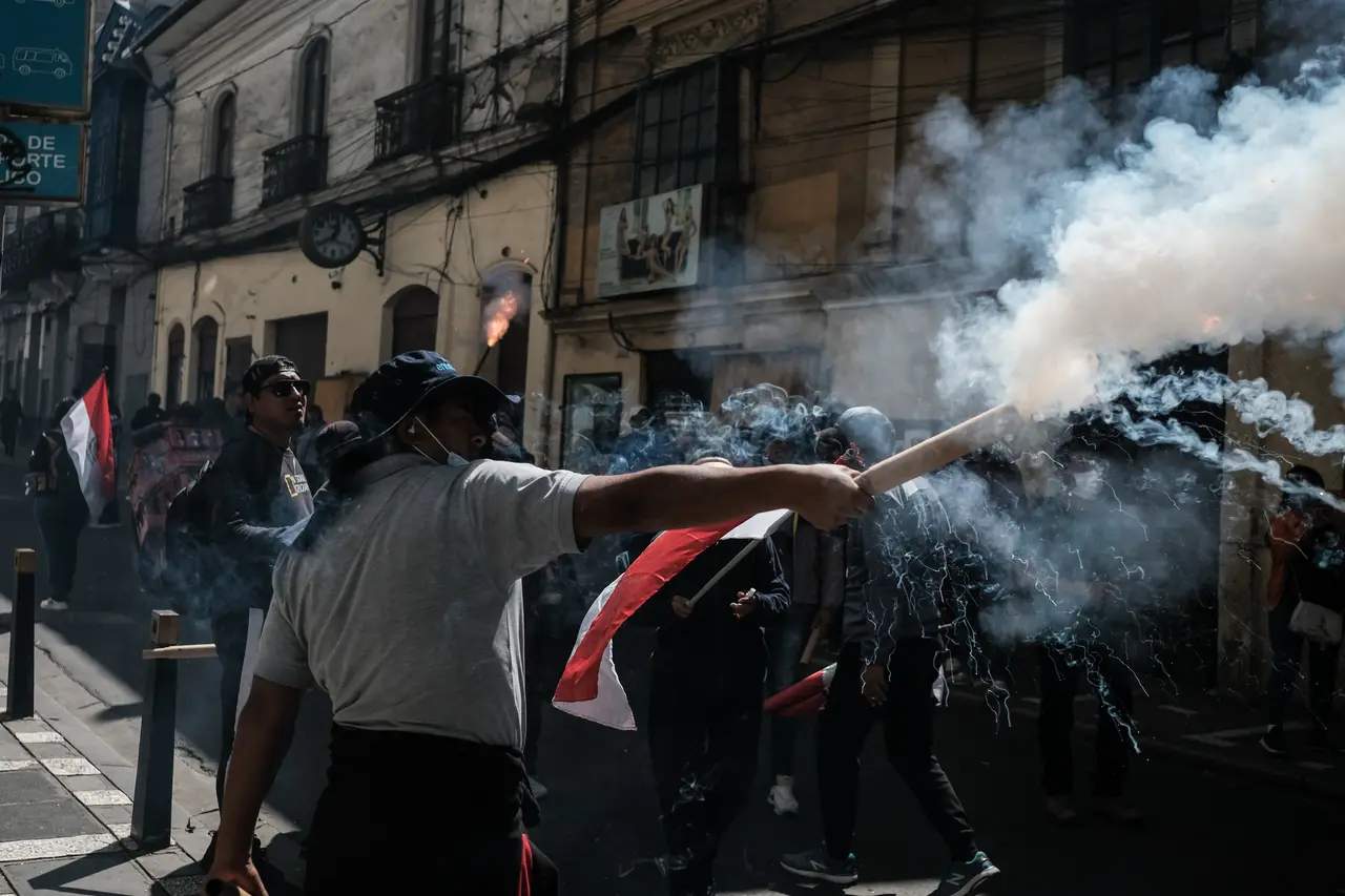 Mass protests fill the streets of Bolivia during the 2026 general strike against neoliberal austerity measures