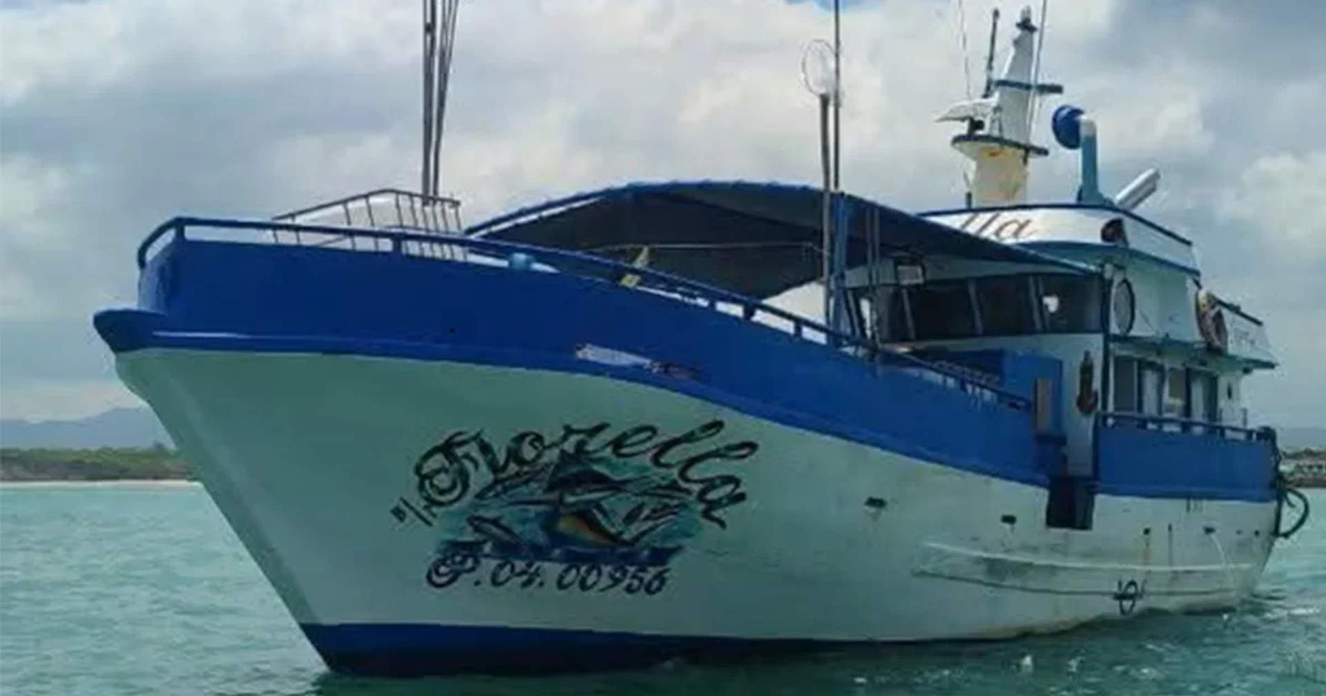 The fishing vessel Fiorella moored at port