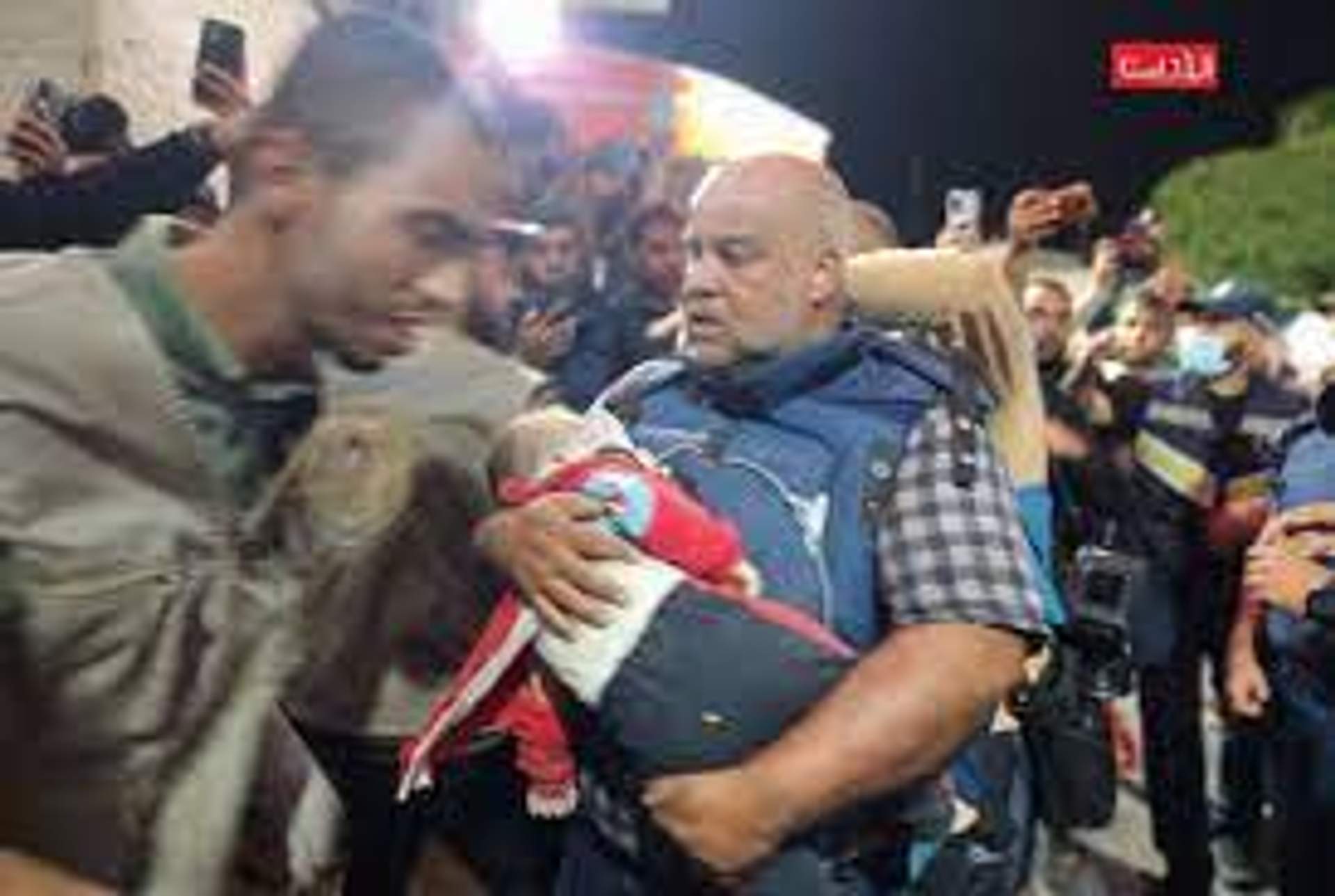 The entire family of Wael al-Dahdouh, Al-Jazeera correspondent from Gaza, was killed by an Israeli airstrike in Central Gaza. (Photo: Al-Jazeera, video grab)