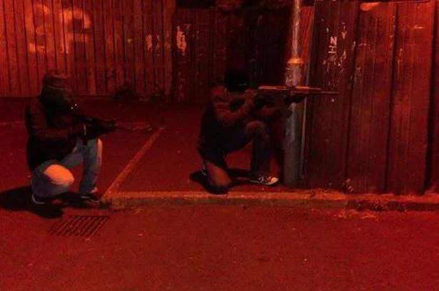 CIRA members in training operation.