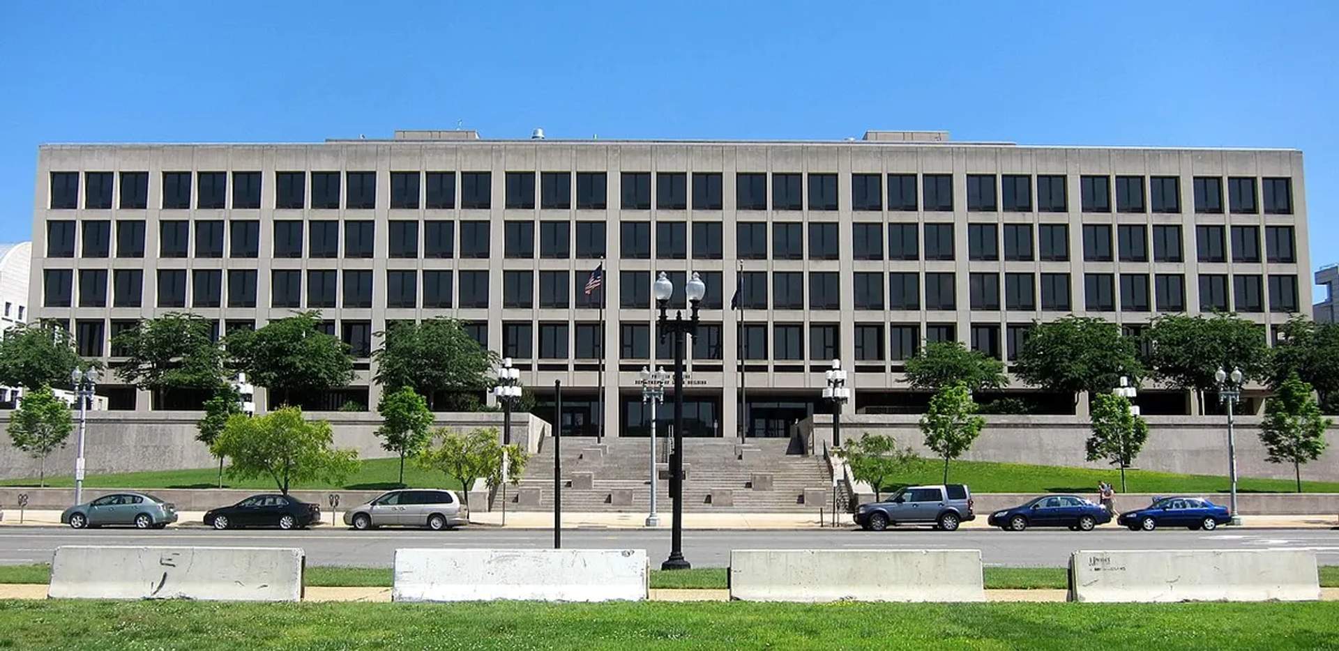 The Frances Perkins Building, U.S. Department of Labor headquarters in Washington, D.C.