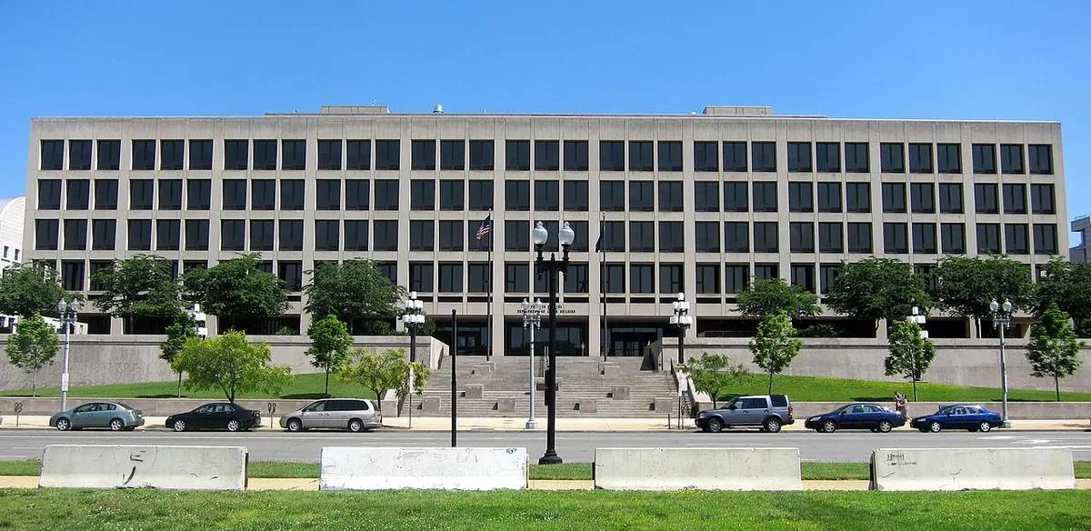 The Frances Perkins Building, U.S. Department of Labor headquarters in Washington, D.C.