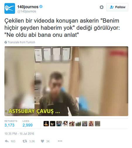 In a video that was recorded, the soldier who is speaking is seen saying, "I have no idea about anything": "What happened, bro, tell me about it"