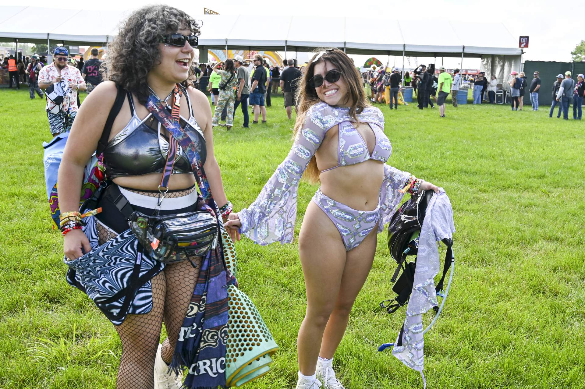 The Electric Forest music festival at the Double JJ Resort in Rothbury, Michigan