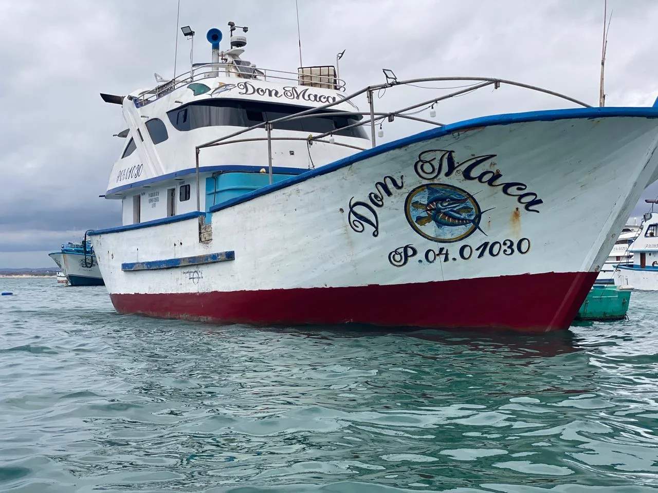 The fishing vessel Don Maca