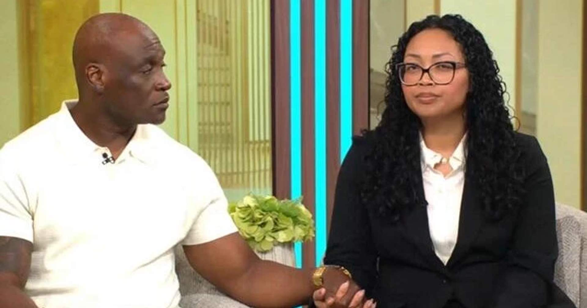 Nolan Wells parents Christine and Elmore Wonsley speak alongside attorney Ben Crump on CBS Mornings about their sons death