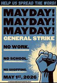 Mayday Protest Flyer